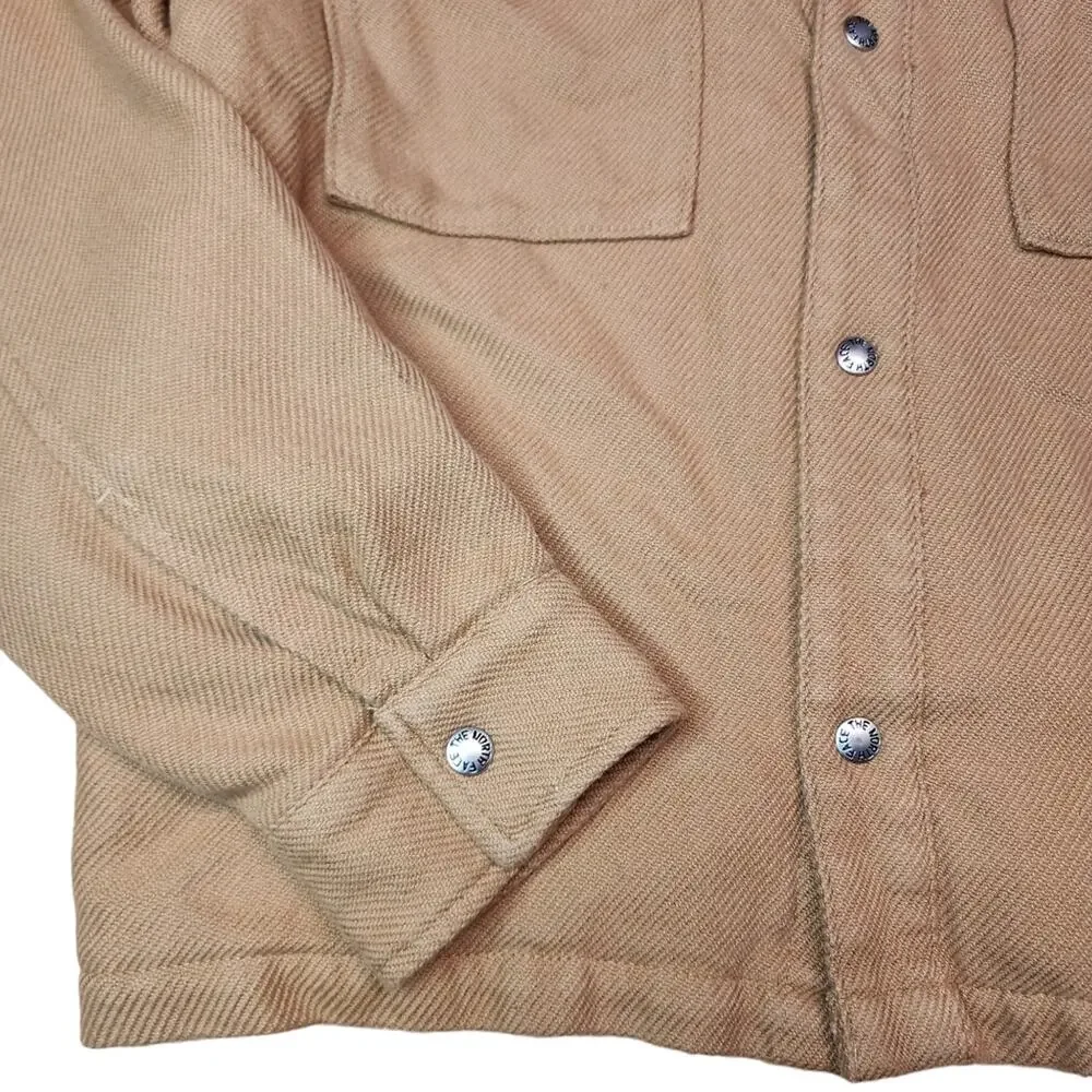 The North Face Valley Twill Utility Shacket - Men's Almond Butter Size Medium